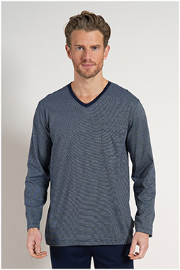 Homewear, Pijama M. Larga, 111894, MARINO