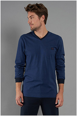 Homewear, Pijama M. Larga, 111985, MARINO