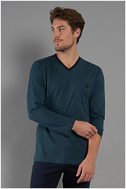 Homewear, Pijama M. Larga, 111986, MARINO