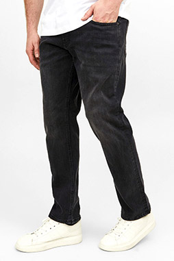 Pantalones, Vaqueros, 112114, NEGRO
