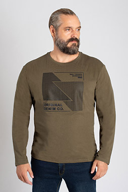 Sport, Camisetas M. Larga, 112341, KAKI