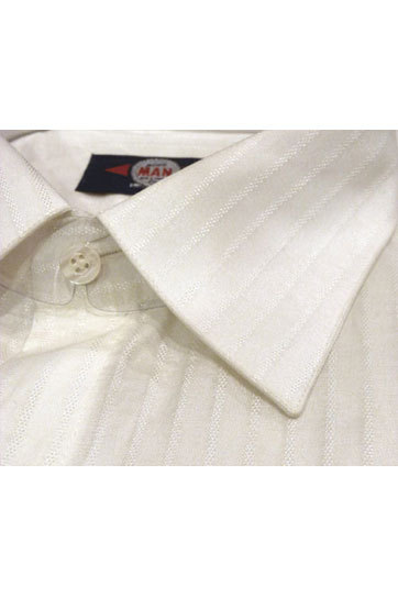 Camisas, Vestir Manga Larga, 101540, BLANCO
