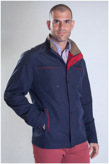 Abrigo, Parkas y Chalecos Finos, 107278, MARINO