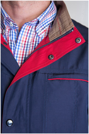 Abrigo, Parkas y Chalecos Finos, 107278, MARINO