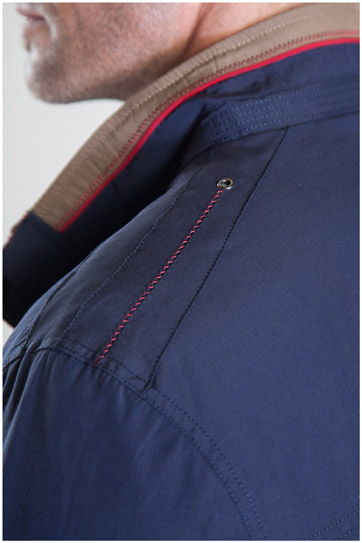 Abrigo, Parkas y Chalecos Finos, 107278, MARINO