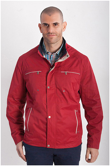 Abrigo, Parkas y Chalecos Finos, 107849, GRANATE