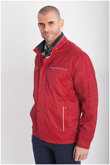 Abrigo, Parkas y Chalecos Finos, 107849, GRANATE