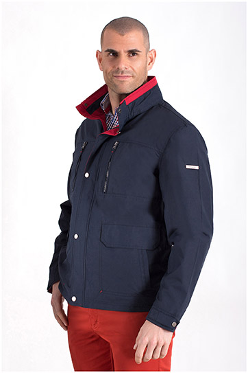 Abrigo, Parkas y Chalecos Finos, 108444, MARINO