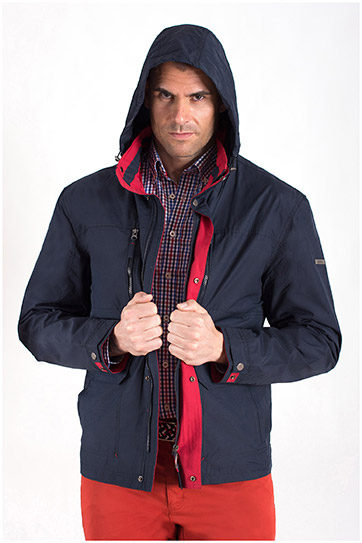 Abrigo, Parkas y Chalecos Finos, 108444, MARINO