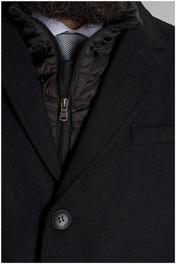 Abrigo, Abrigos y Gabardinas, 109352, NEGRO