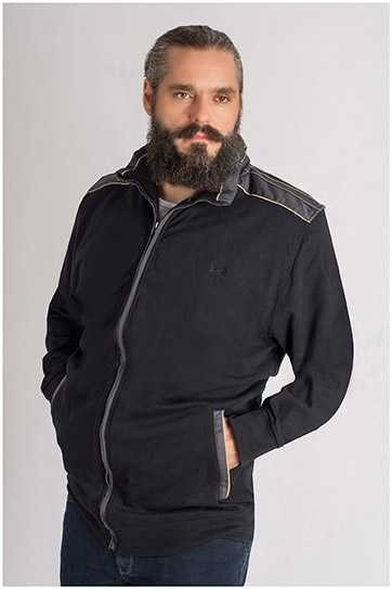 Sport, Chaquetas y Sudaderas, 109410, NEGRO
