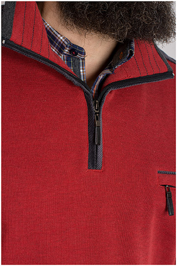 Sport, Chaquetas y Sudaderas, 109419, GRANATE