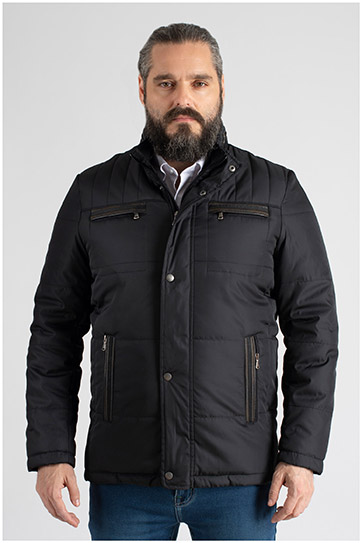 Abrigo, Chaquetones y Piel, 109791, NEGRO