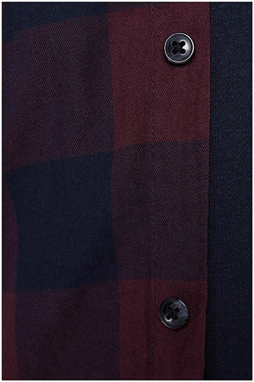 Camisas, Sport Manga Larga, 110943, GRANATE