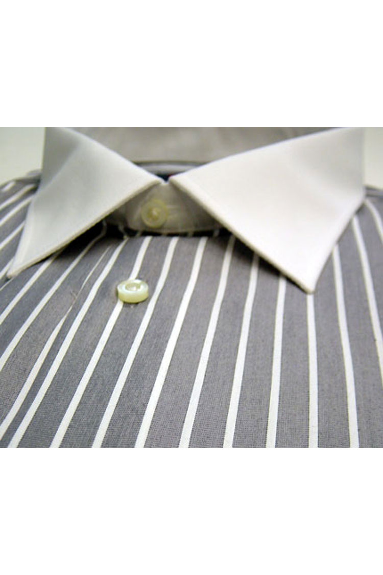 Camisas, Vestir Manga Larga, 104179, GRIS MEDIO | Zoom