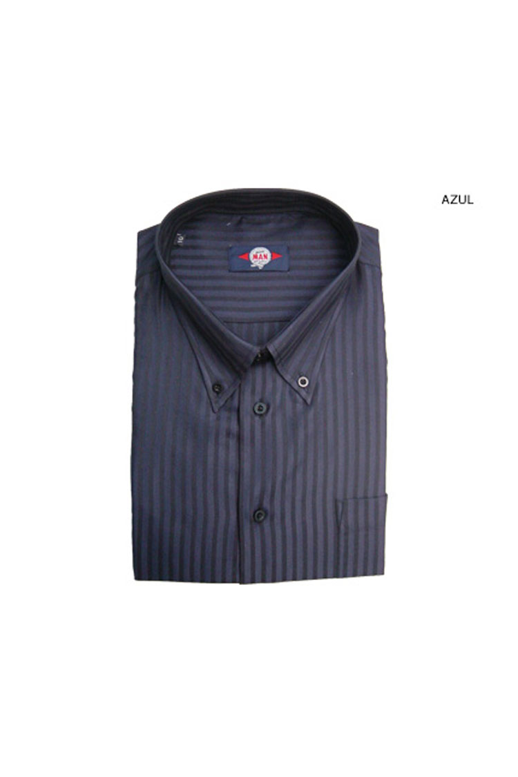 Camisas, Sport Manga Larga, 104189, AZUL | Zoom