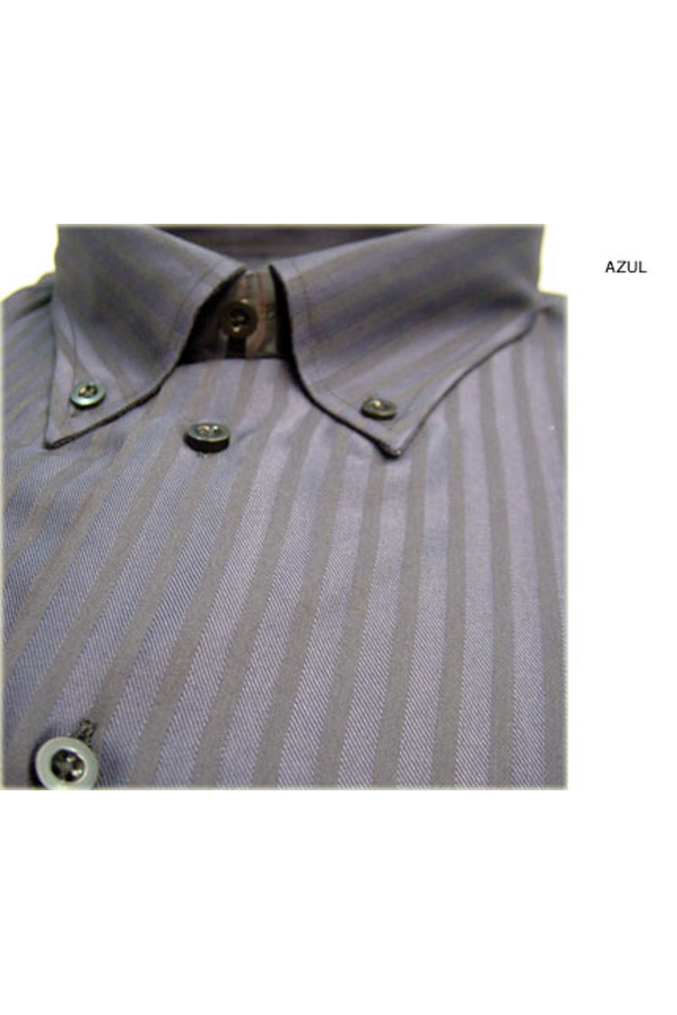 Camisas, Sport Manga Larga, 104189, AZUL | Zoom