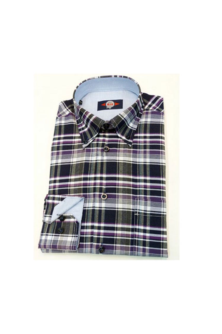 Camisas, Sport Manga Larga, 105646, MARINO | Zoom