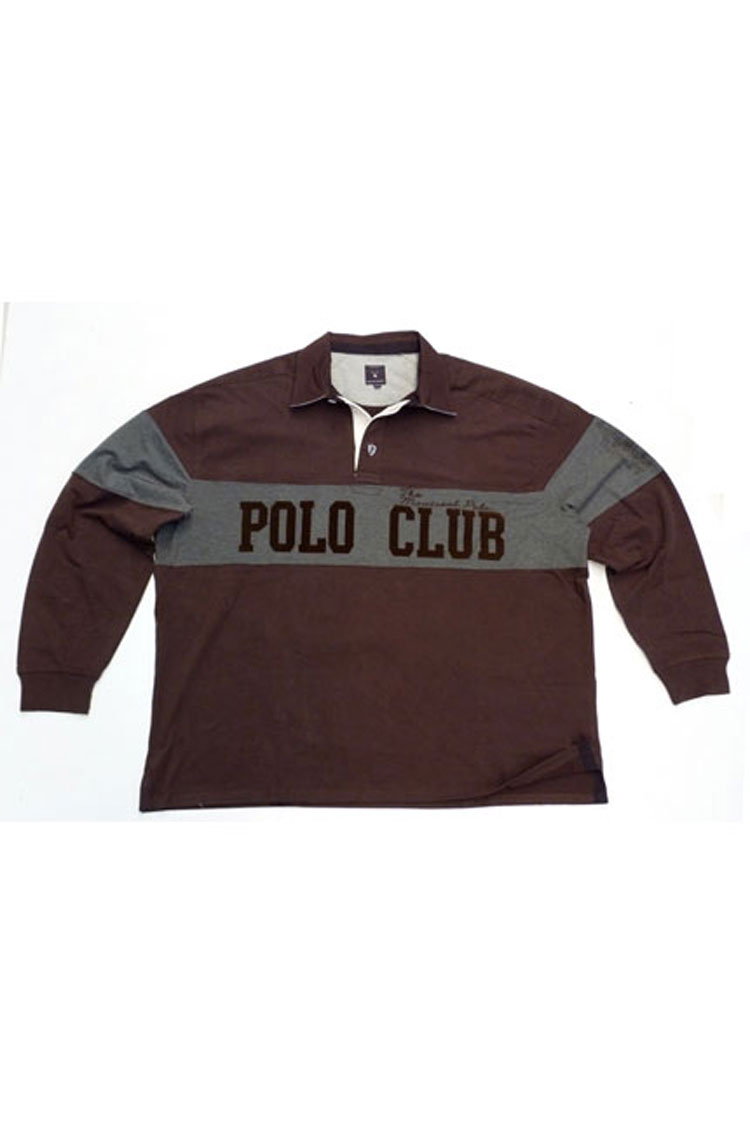 Sport, Polos M. Larga, 105934, MARRON | Zoom