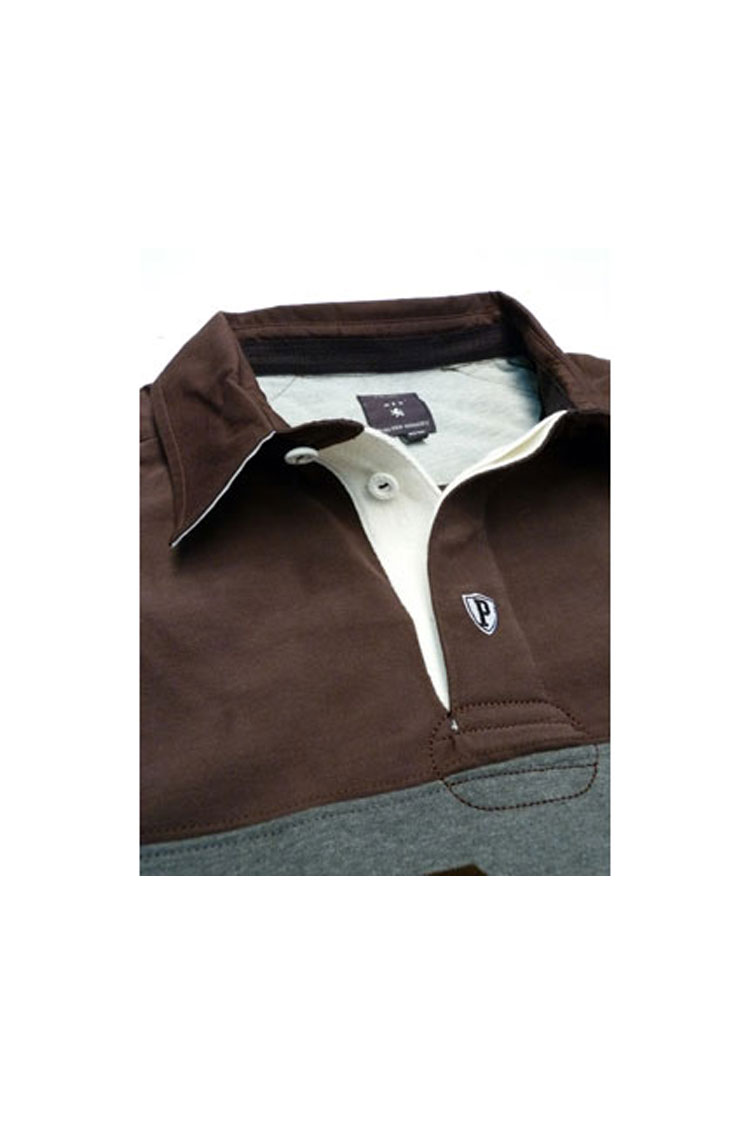 Sport, Polos M. Larga, 105934, MARRON | Zoom