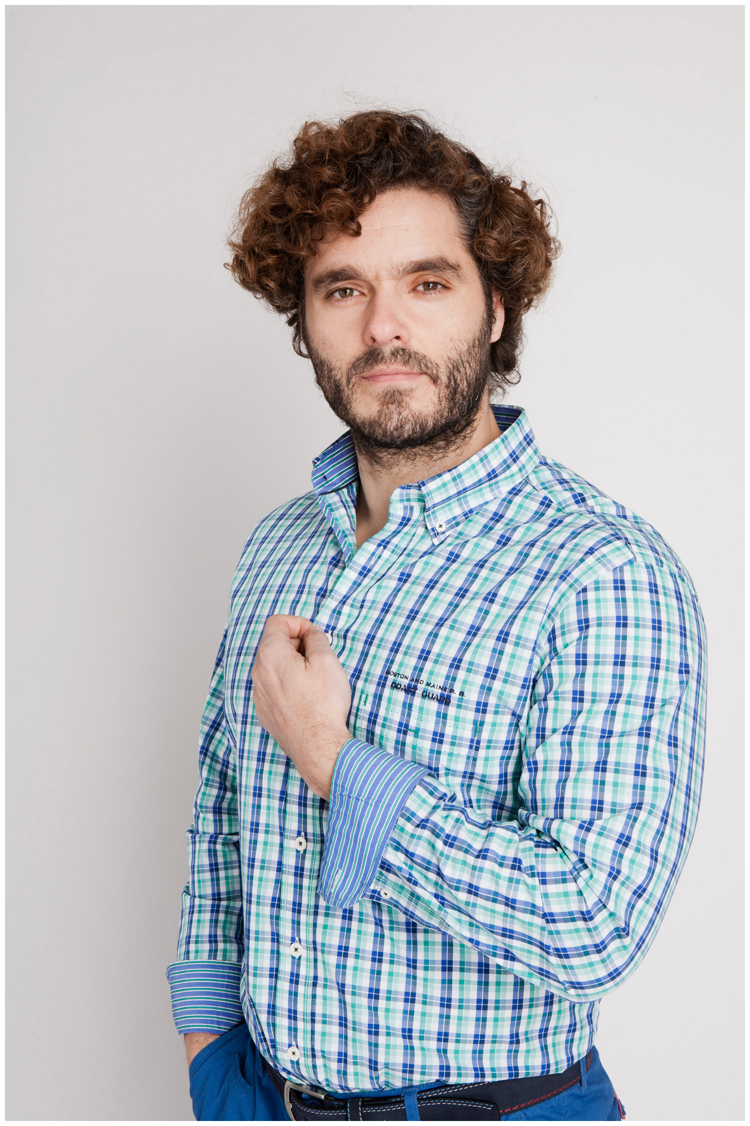 Camisas, Sport Manga Larga, 106918, MENTA | Zoom