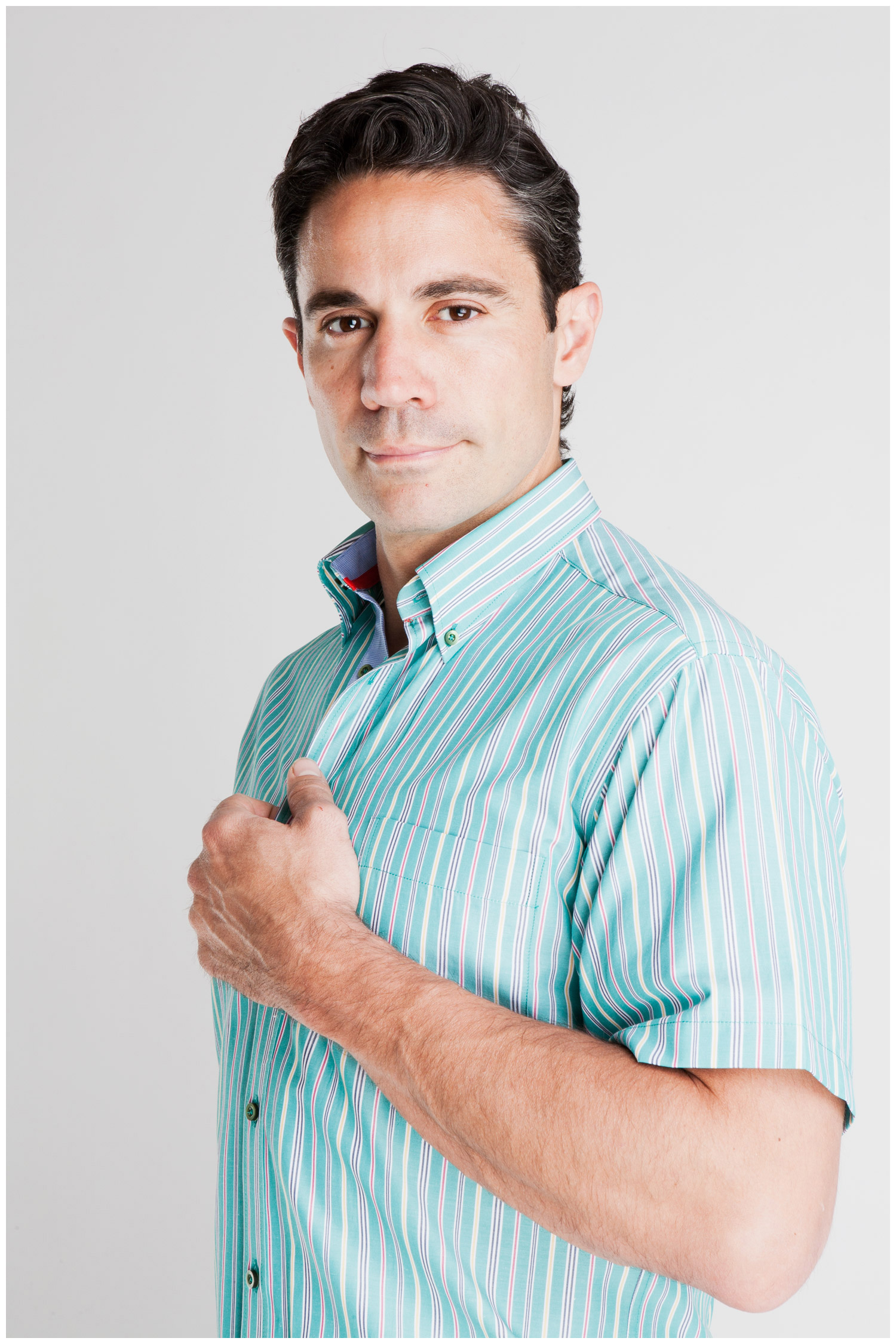 Camisas, Sport Manga Corta, 106931, VERDE | Zoom