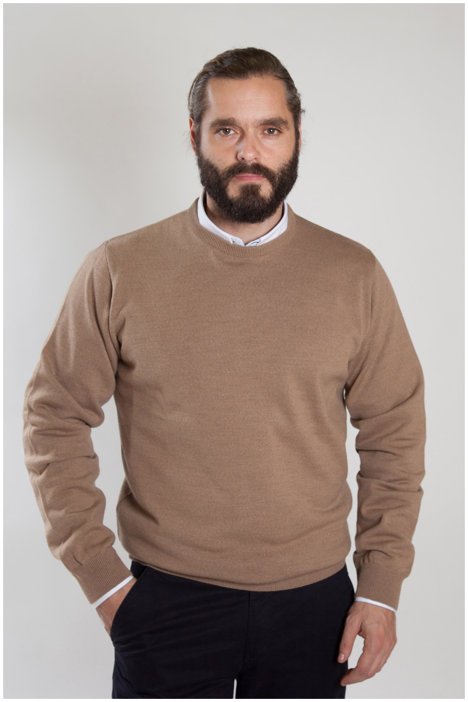 Punto, Jerseys, 107214, BEIGE | Zoom