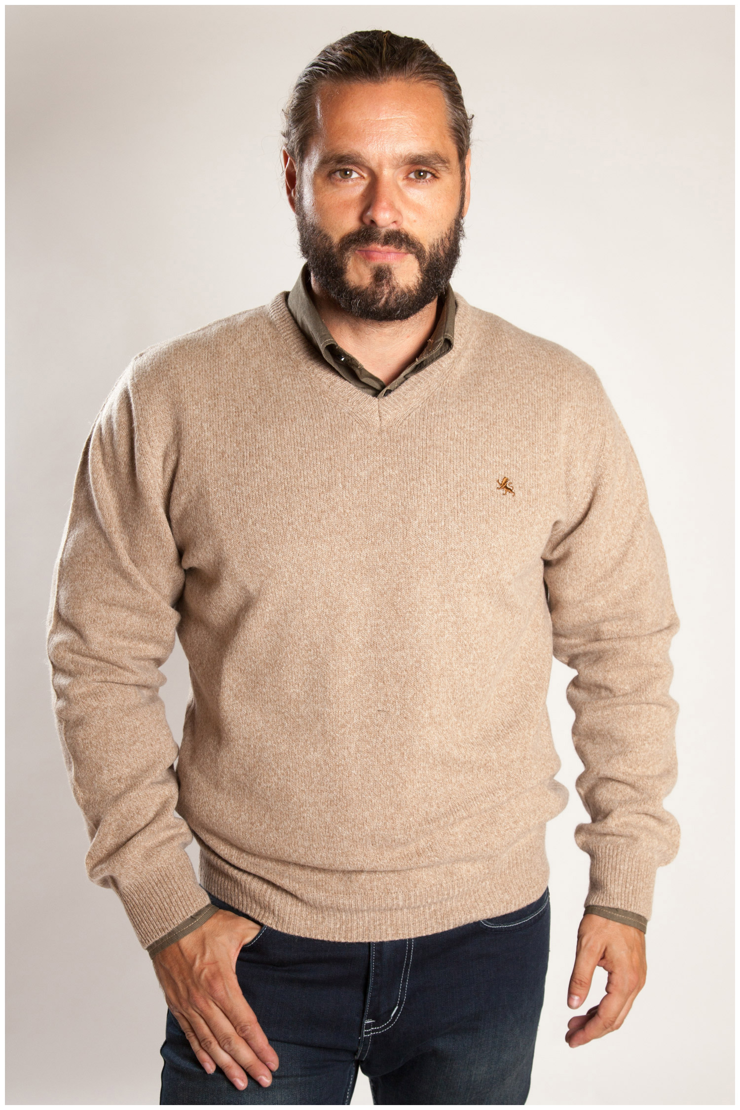 Punto, Jerseys, 107233, BEIGE | Zoom