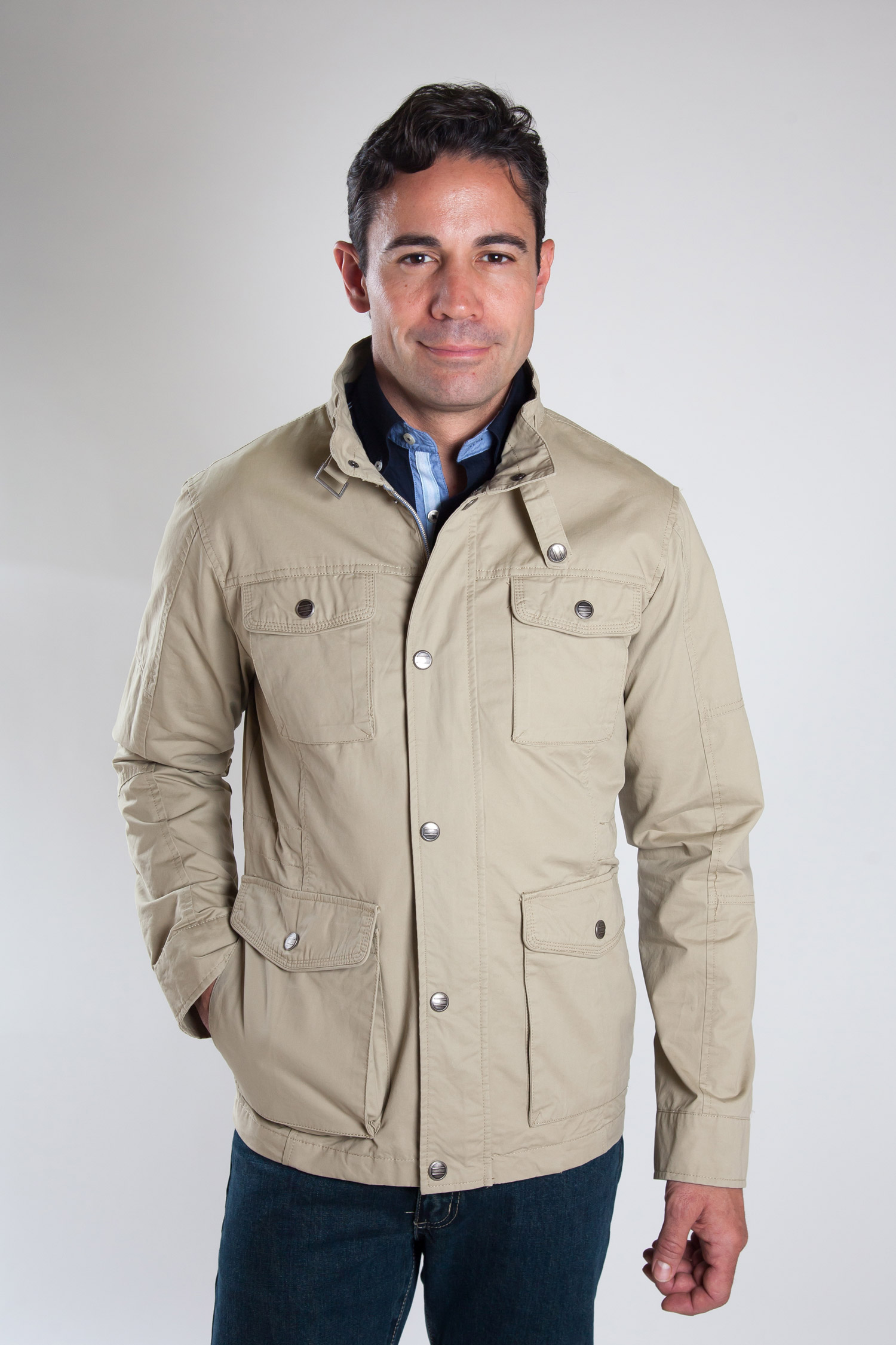 Abrigo, Parkas y Chalecos Finos, 107295, BEIGE | Zoom