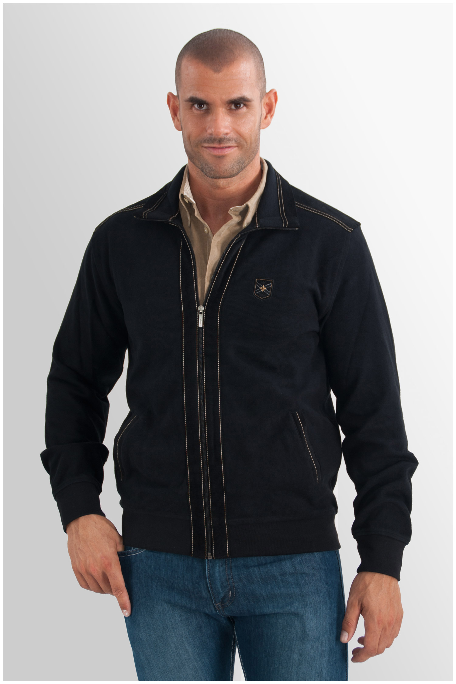 Sport, Chaquetas y Sudaderas, 107708, NEGRO | Zoom