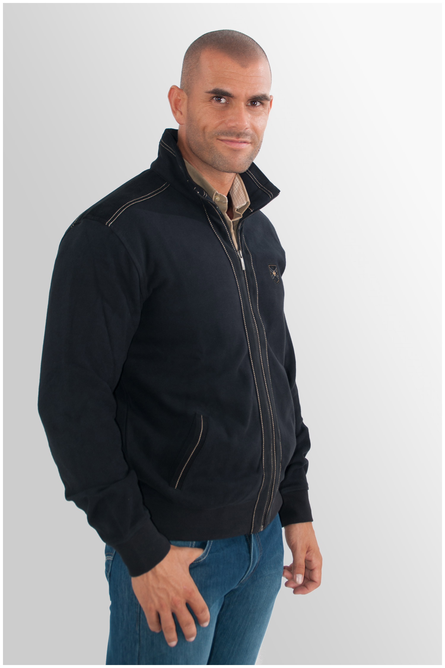 Sport, Chaquetas y Sudaderas, 107708, NEGRO | Zoom