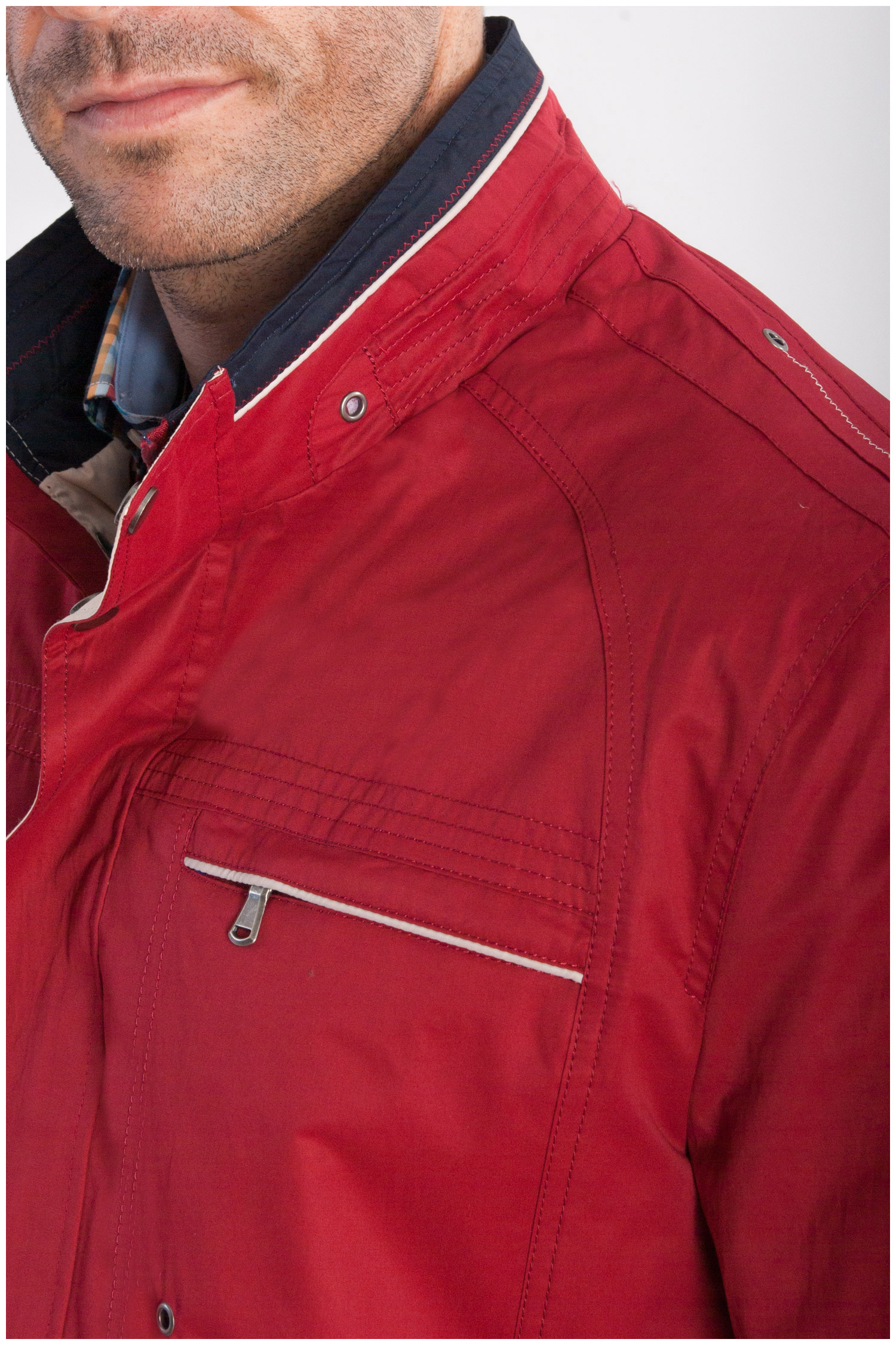 Abrigo, Parkas y Chalecos Finos, 107849, GRANATE | Zoom