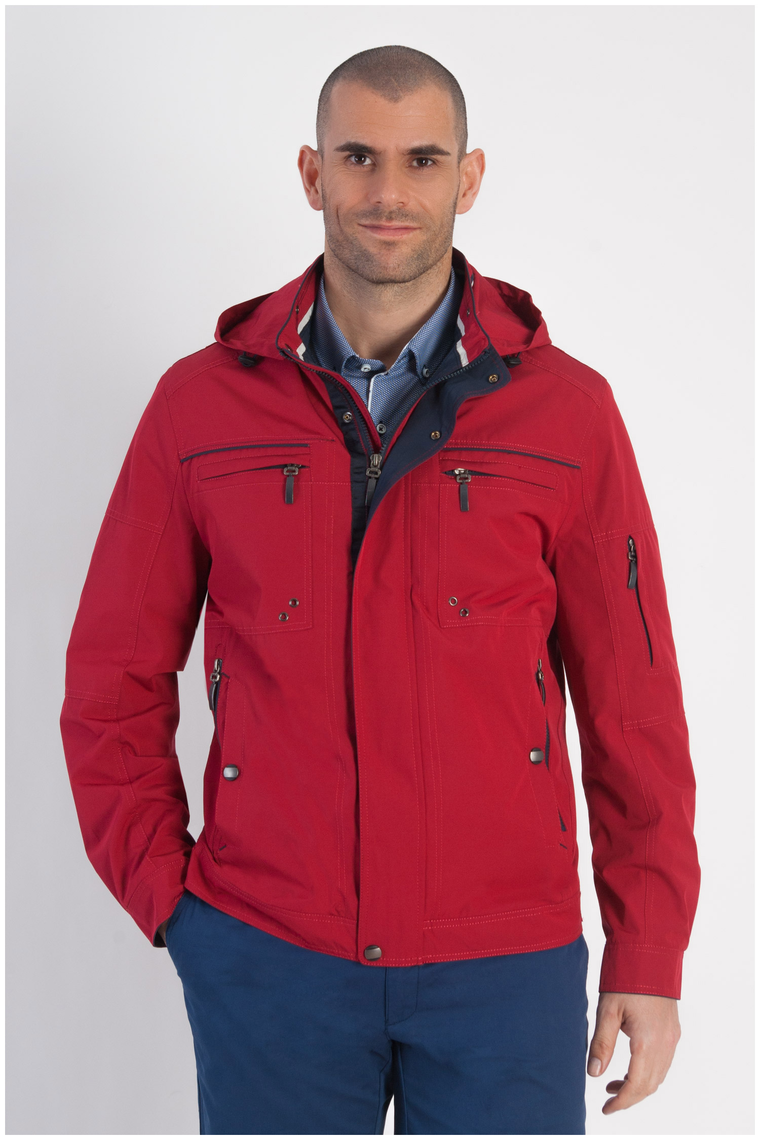 Abrigo, Parkas y Chalecos Finos, 107895, GRANATE | Zoom