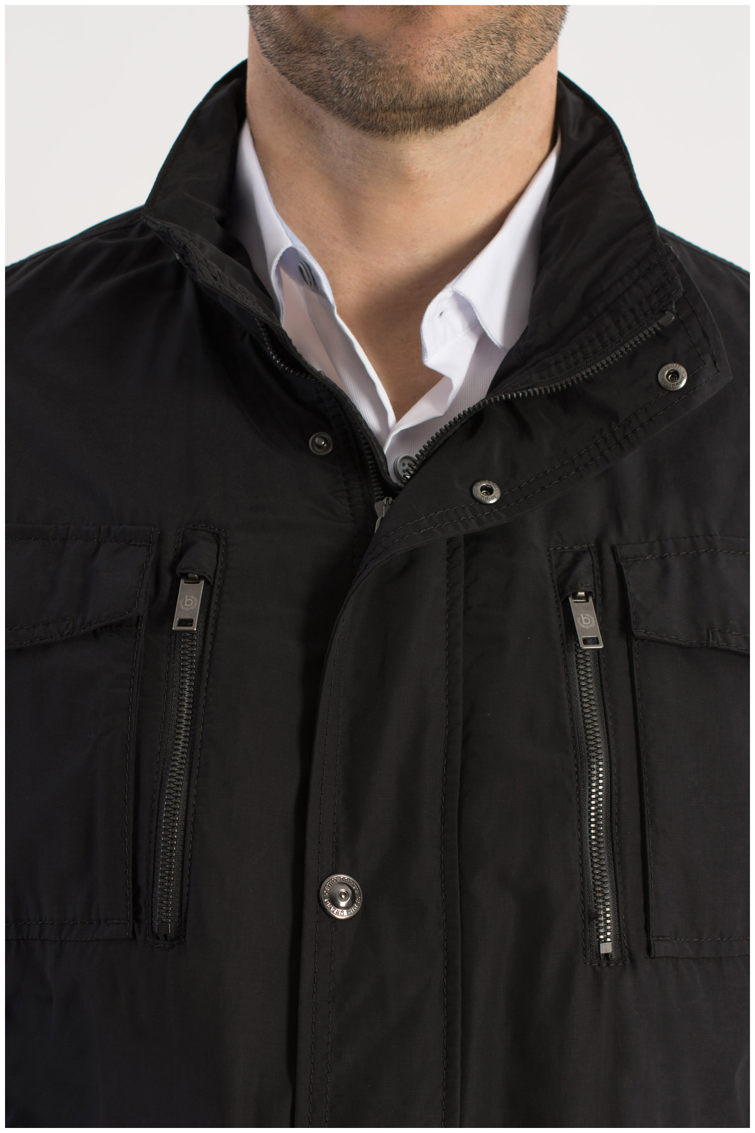 Abrigo, Parkas y Chalecos Finos, 108390, NEGRO | Zoom