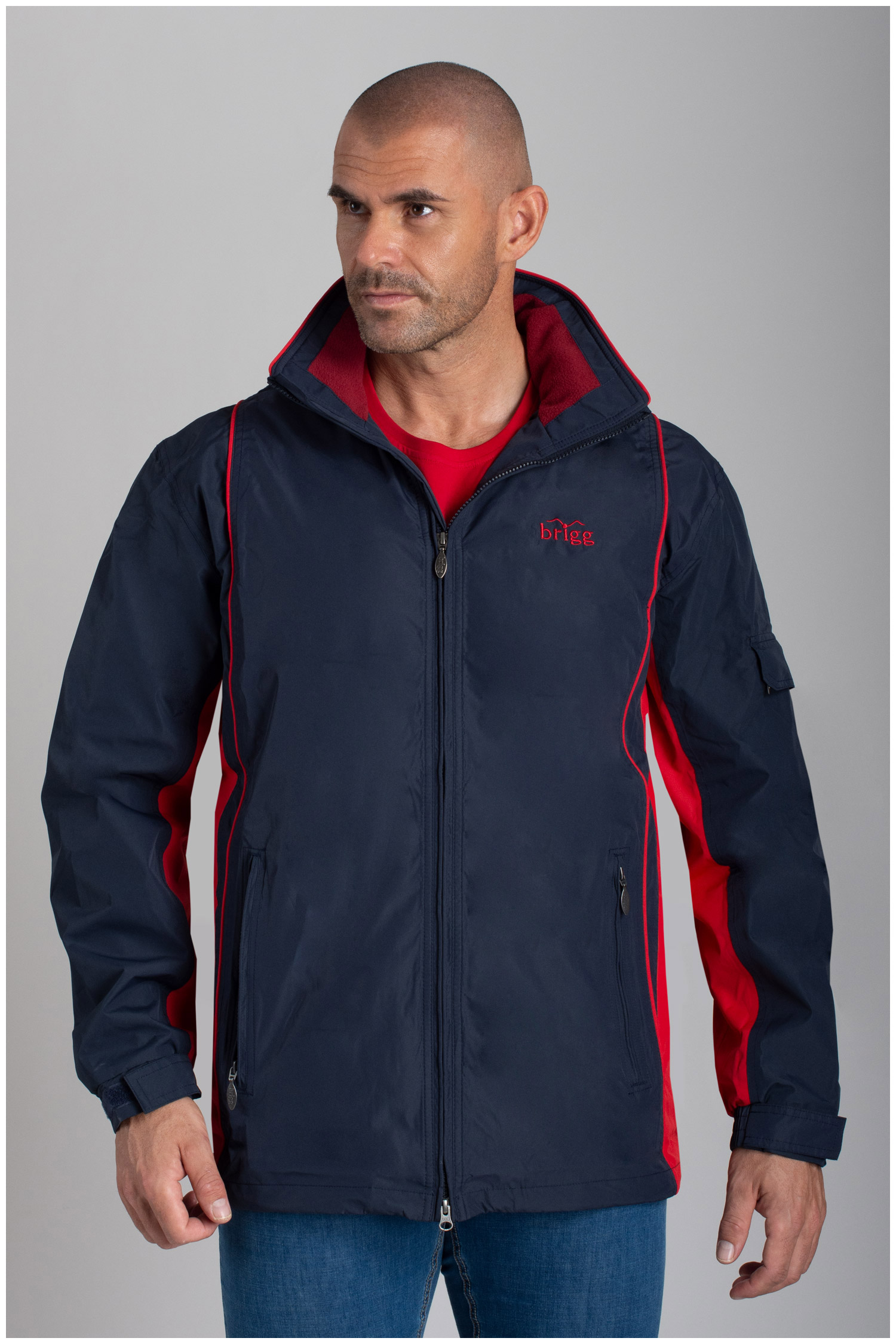 Abrigo, Impermeables, 108447, MARINO | Zoom