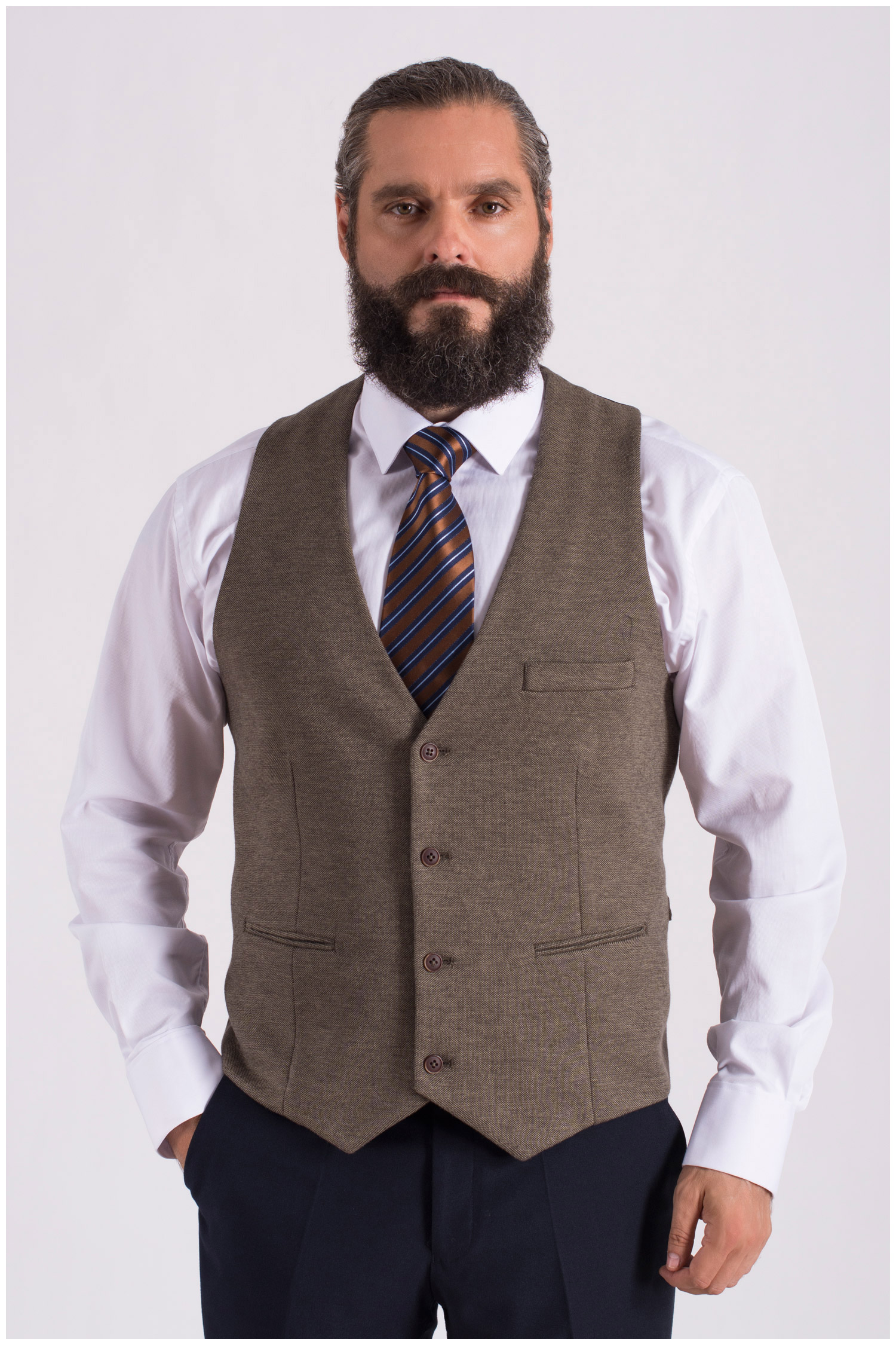 Chaleco Hombre Talla Grande Chaleco Hombre Negocios Ajuste