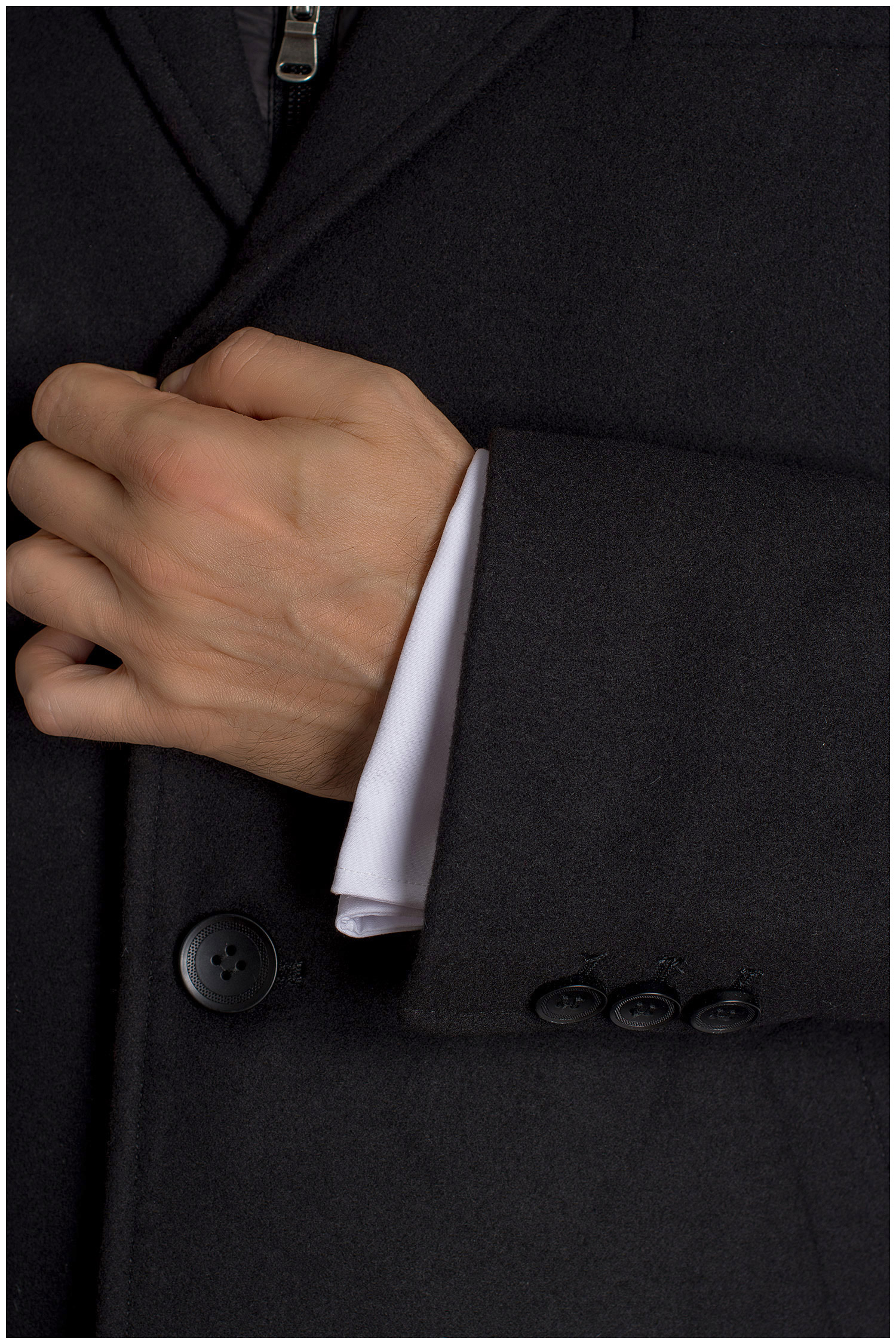 Abrigo, Abrigos y Gabardinas, 109352, NEGRO | Zoom