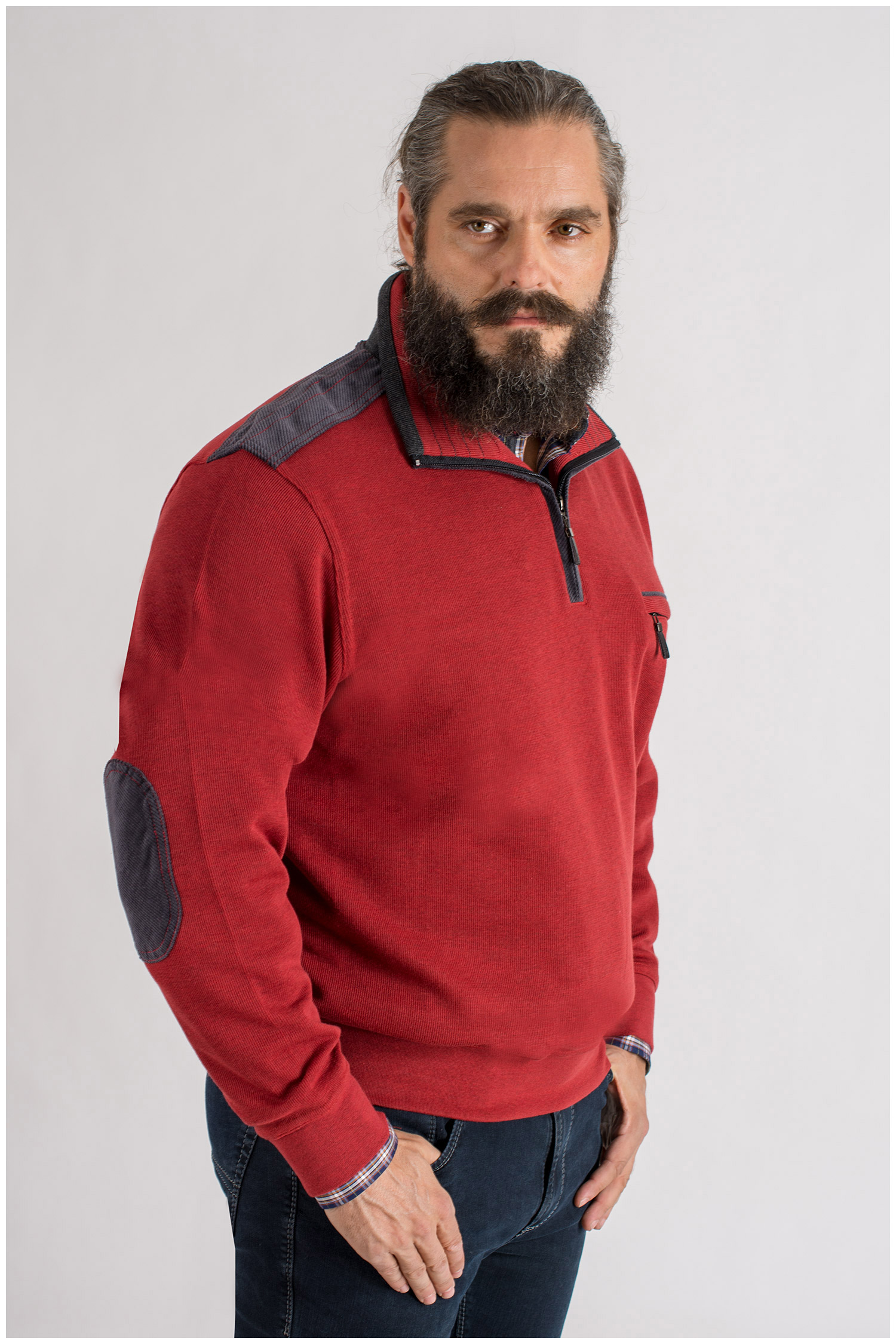 Sport, Chaquetas y Sudaderas, 109419, GRANATE | Zoom