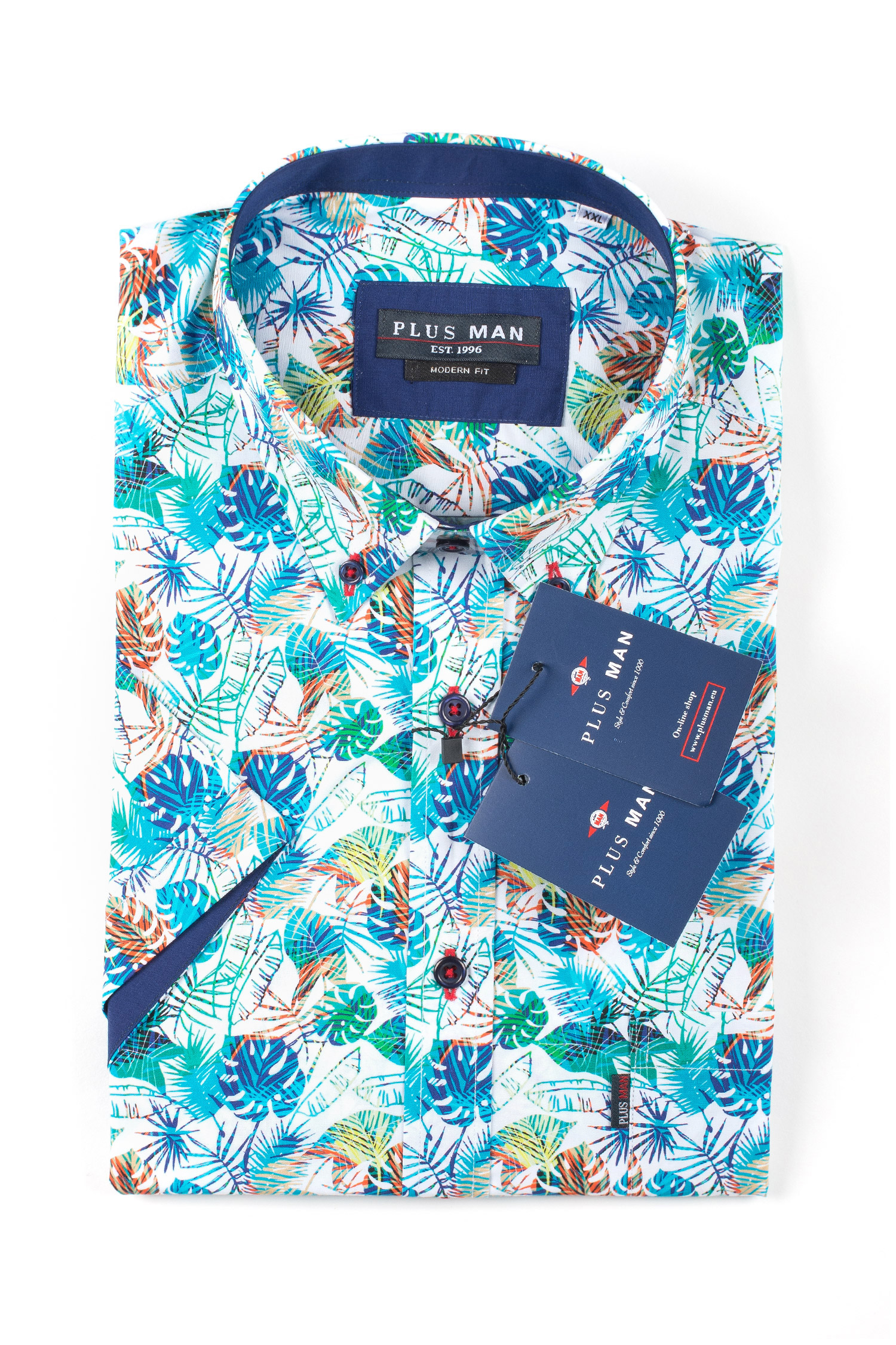 Camisas, Sport Manga Corta, 109591, MARINO | Zoom