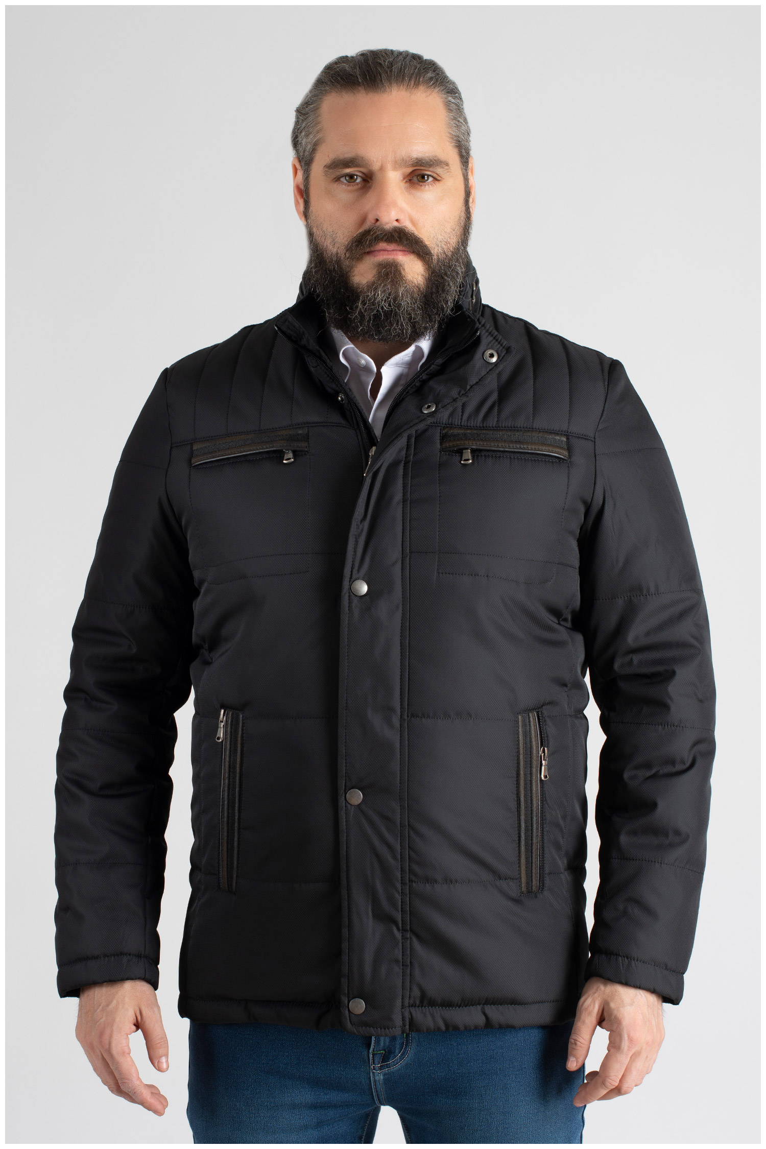 Abrigo, Chaquetones y Piel, 109791, NEGRO | Zoom