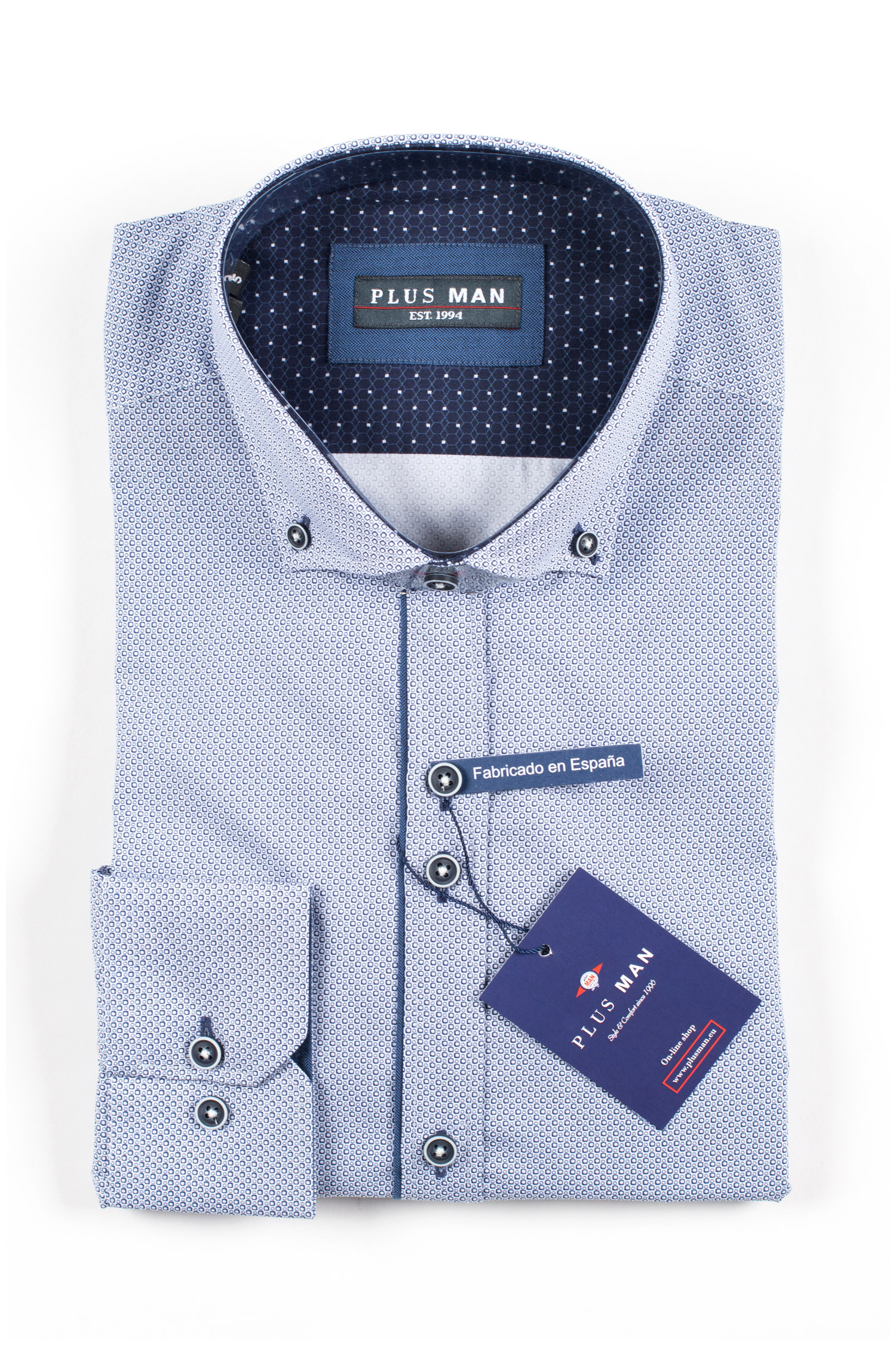 Camisas, Sport Manga Larga, 109845, MARINO | Zoom