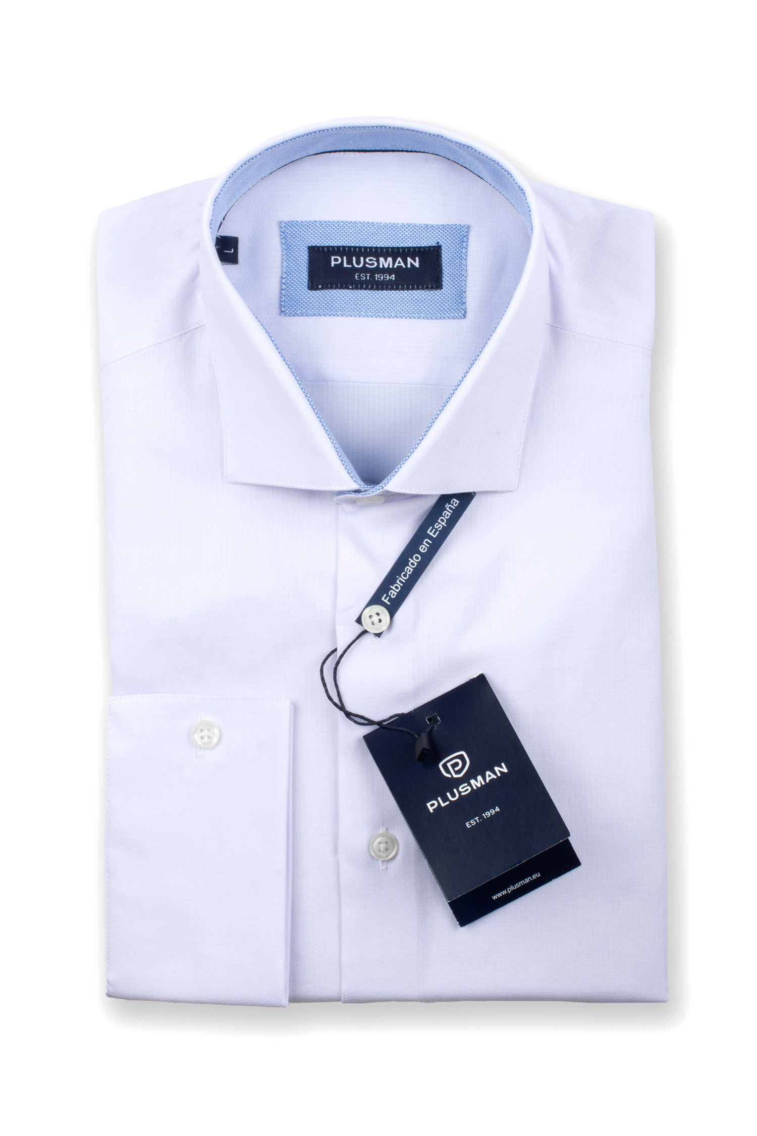 Camisas, Vestir Manga Larga, 111263, BLANCO | Zoom