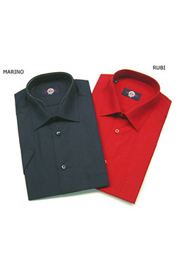 Camisas, Vestir Manga Corta, 104227, MARINO