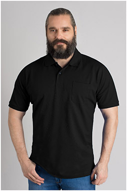 Sport, Polos M. Corta, 105837, NEGRO