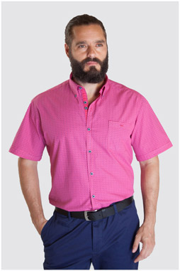 Camisas, Sport Manga Corta, 107340, FUCSIA