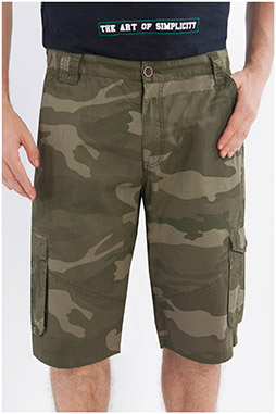 Pantalones, Bermudas, 107884, KAKI