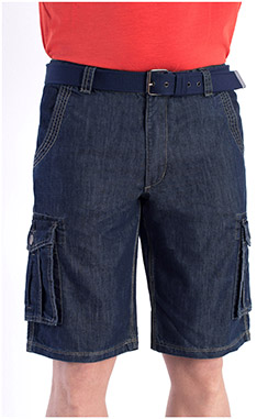 Pantalones, Bermudas, 108416, INDIGO