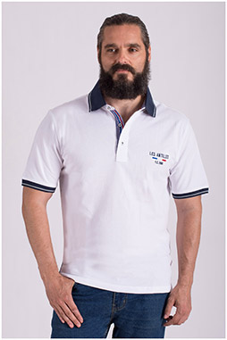 Sport, Polos M. Corta, 108509, BLANCO