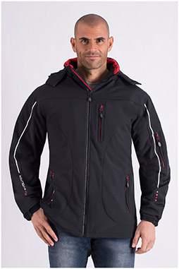 Abrigo, Chaquetones y Piel, 108735, NEGRO