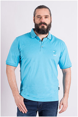 Sport, Polos M. Corta, 109031, TURQUESA